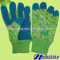 Soft Cow Split Leather Women Garden Working Safety Glove